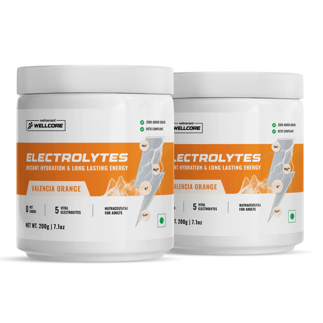 Wellcore - Electrolytes  - Orange - Zero Sugar Electrolyte Powder - Image 8