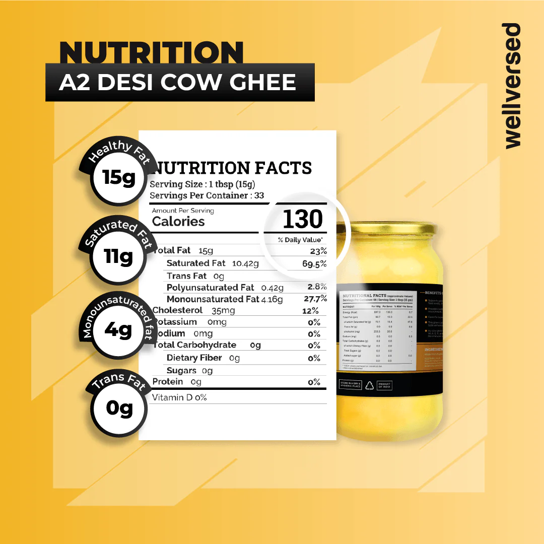 Ketofy - A2 Desi Cow Ghee (1kg) - Image 5