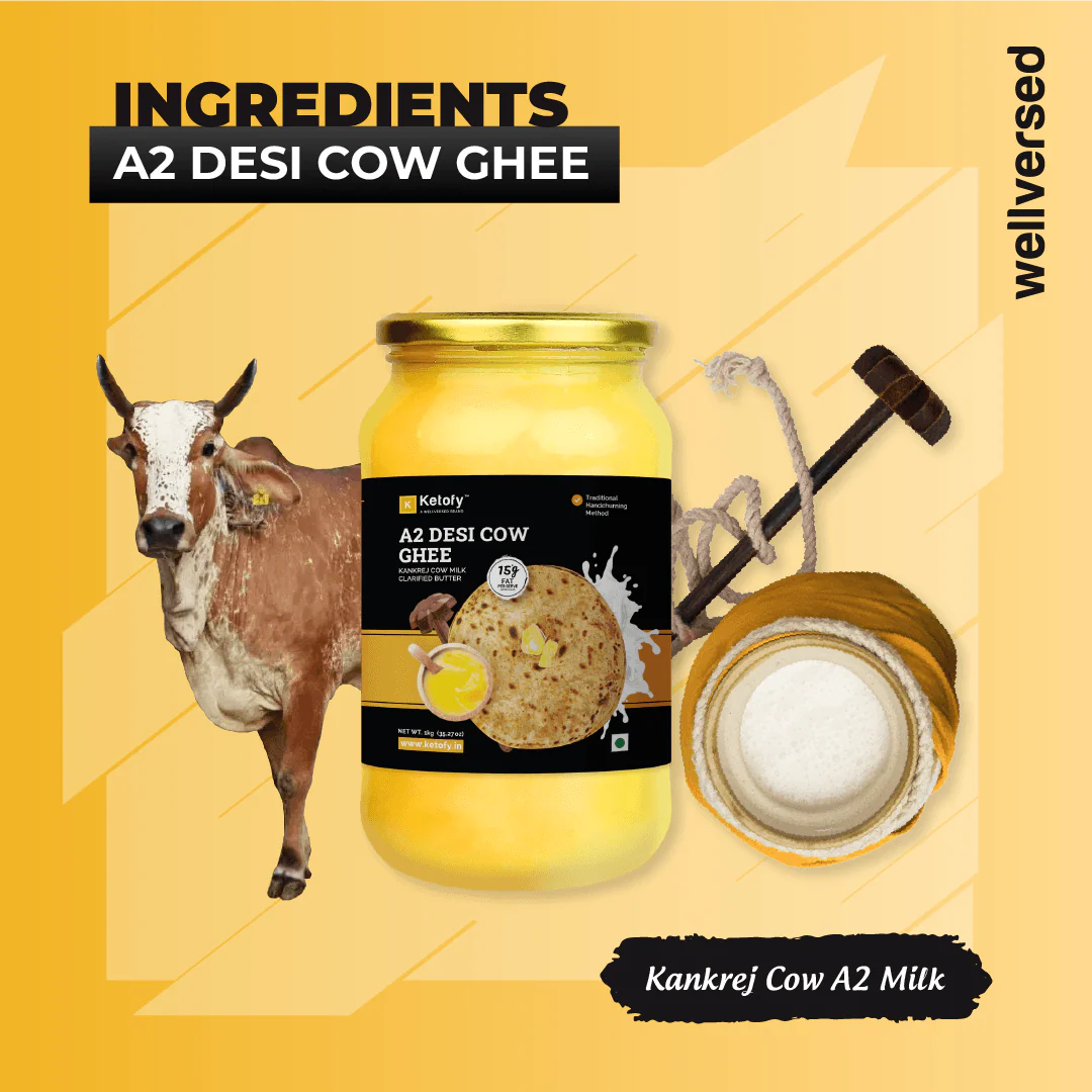 Ketofy - A2 Desi Cow Ghee (1kg) - Image 6