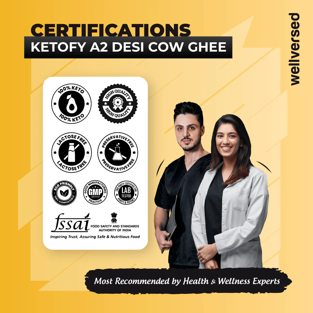 Ketofy - A2 Desi Cow Ghee (1kg) - Image 7