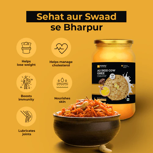 Ketofy - A2 Desi Cow Ghee (500g) - Image 5