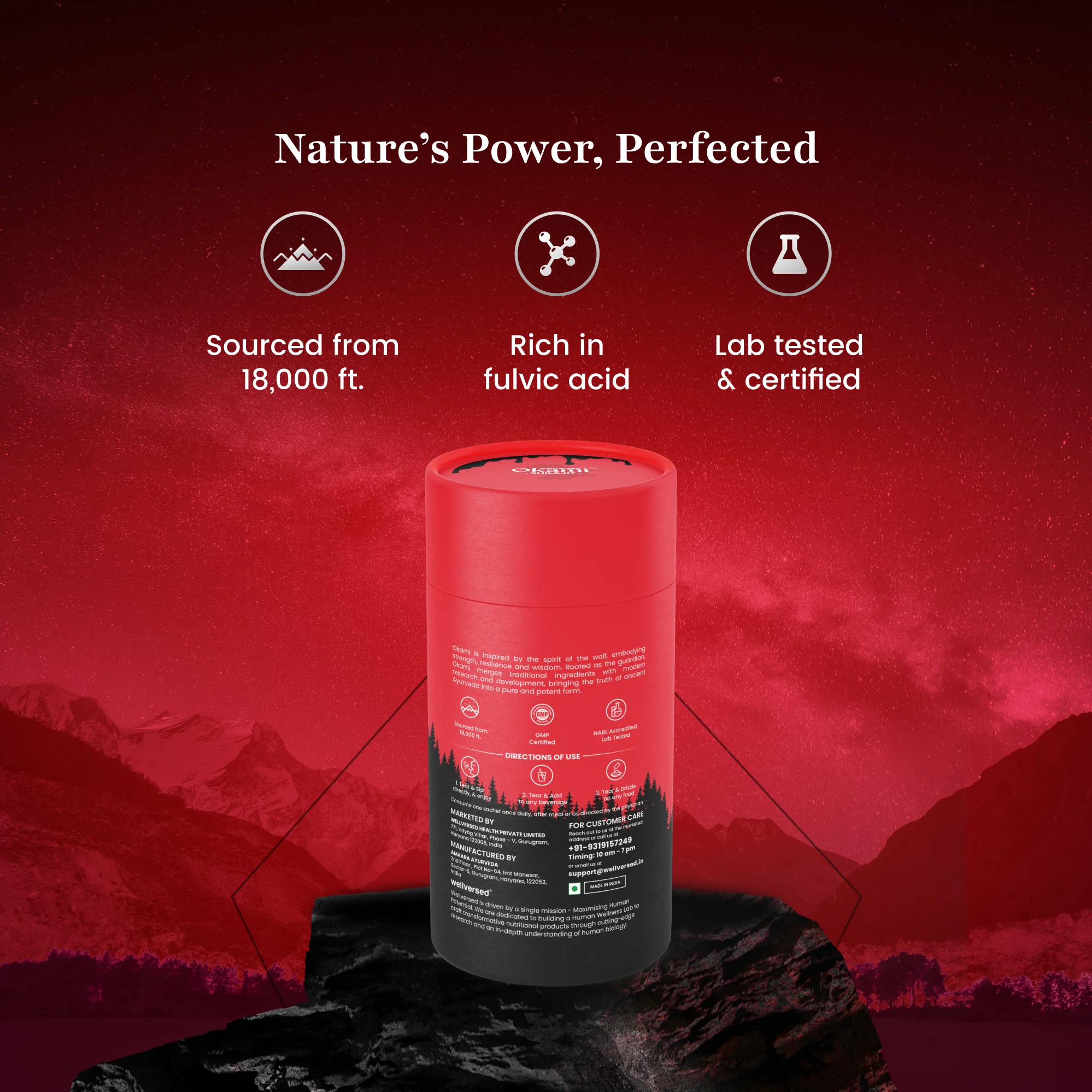 Okami Himalayan Shilajit Honey Sticks | 500mg Shilajit/Stick - Image 7