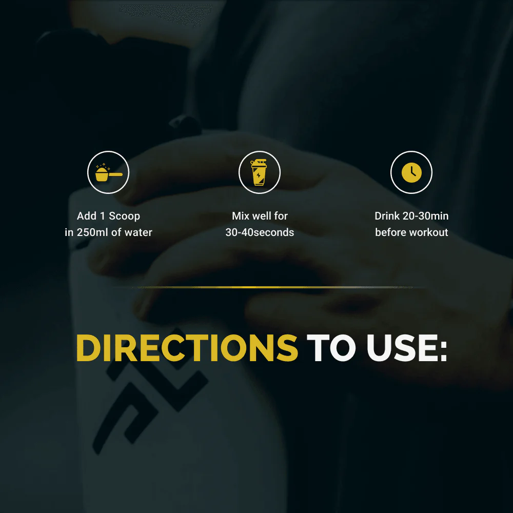 Wellcore - God Mode Pre Workout Supplement | Valencia Orange - (570g, 30 Servings) - Image 6