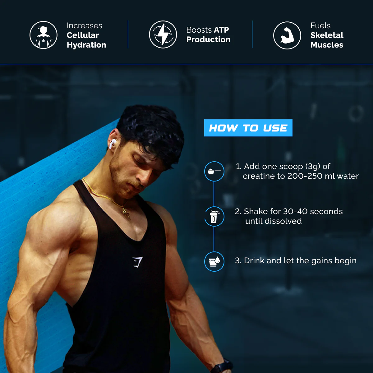 Wellcore - Micronised Creatine Monohydrate (100g, 33 Servings) - Image 6